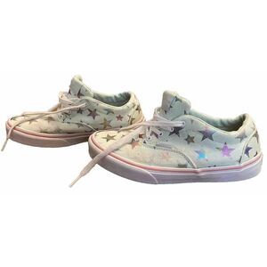 Vans Missy Low Top‎ Shoes Multicolor Stars Size 5 Slightly stained